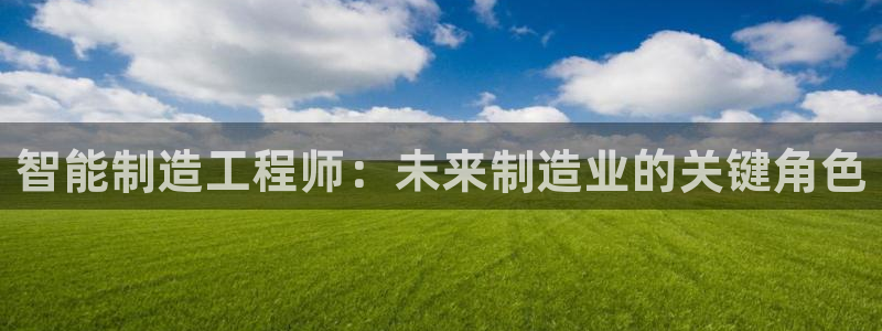 彩神通官方网：智能制造工程师：未来制造业的关键角色