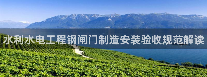 彩神v8平台正规吗安全吗：水利水电工程钢闸门制造安装验收规范解读