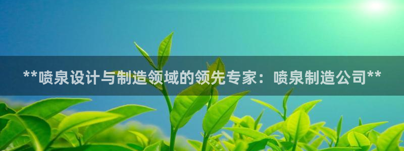 彩神Vll：**喷泉设计与制造领域的领先专家：喷泉制造公司**
