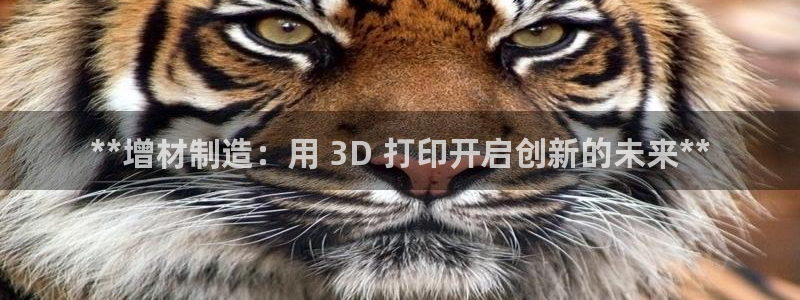 彩神网能赚钱是怎么回事：**增材制造：用 3D 打印开启创新的未来**