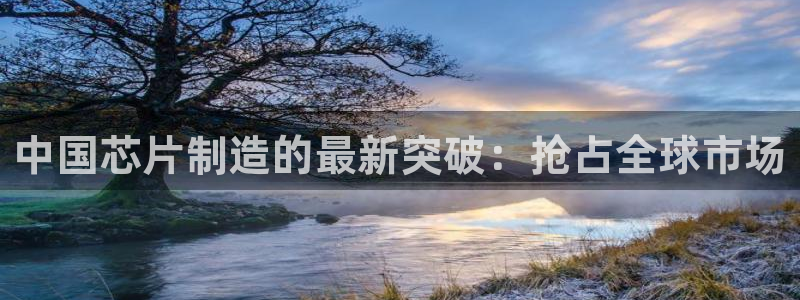 彩神v8是一个什么平台游戏：中国芯片制造的最新突破：抢占全球市场