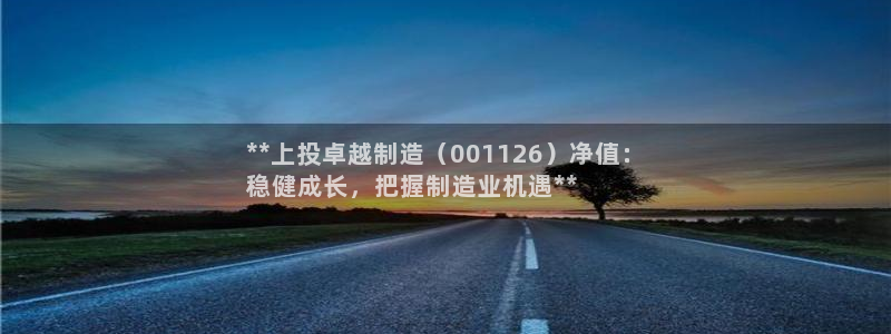 彩神官方网站登录是多少：**上投卓越制造（001126）净值