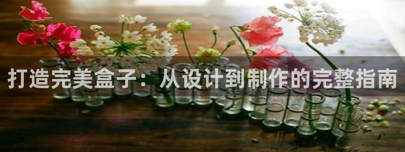 彩神v下载安装：打造完美盒子：从设计到制作的完整指南