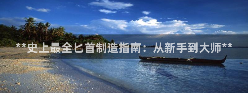 彩神8官网下：**史上最全匕首制造指南：从新手到大师**