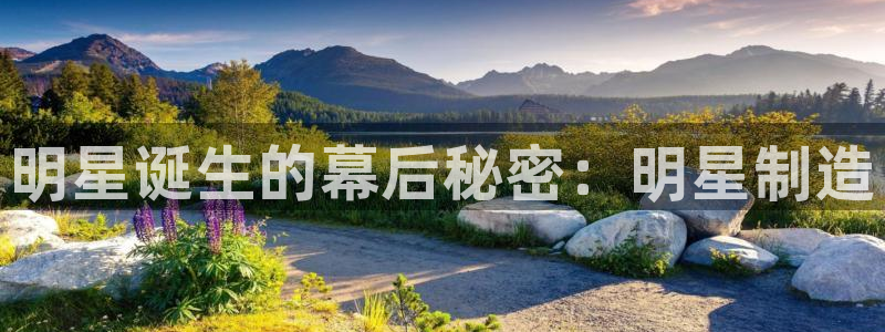 彩神8购彩-购彩大厅：明星诞生的幕后秘密：明星制造